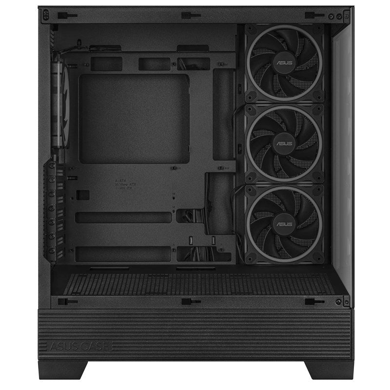Asus A31 PLUS ATX Mid Tower Gaming PC Case - Black (4 ARGB Fans Included) Asus A31 PLUS ATX Mid Tower Gaming PC Case - Black (4 ARGB Fans Included)